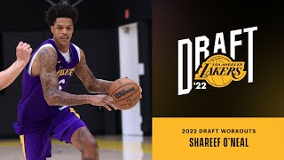 2022 Draft Workouts Shareef ONeal 62122 [upl. by Mohammad]