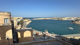 Valletta Malta PampO Azura Cruise Oct 24 [upl. by Suoicserp]