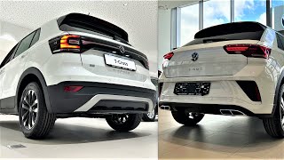 New Volkswagen TROC 2023 vs New Volkswagen TCROSS 2023  Comparison by Supergimm [upl. by Rramed]