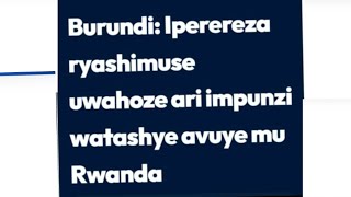 KARANGWA yashimuswe😭Uwahoze ari impunzi watashye avuye mu Rwanda yashimusweIMBONERAKURE [upl. by Sisenej673]