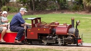 13 scale Darjeeling Himalayan Railway BClass Steam Locomotive in 725quot gauge [upl. by Saxe]