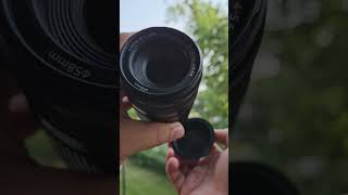 CANON EFS 55250MM F456 ZOOM LENS cameralens canonlens [upl. by Garlinda96]