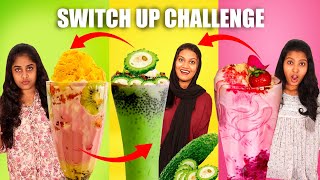 FALOODA SWITCH UP CHALLENGE 🤩 ഒരു അടിപൊളി ഫലൂദ ചലഞ്ച്  EXTREME FUNNY FOOD CHALLENGE  PULLOTHI [upl. by Lundquist]