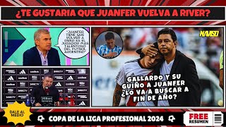 CHARLA FUTBOLERA GALLARDO QUIERE A JUANFER [upl. by Miles]