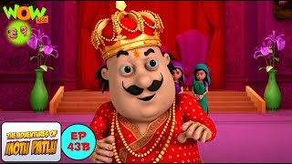 Motu Patlu Cartoons In Hindi  Animated cartoon  Prince Motu Wow Kidz [upl. by Mcleod]