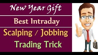 PERFECT SCALPING TRADING TRICK II INTRADAY II HAPPY NEW YEAR II HINDI [upl. by Ahsemik]