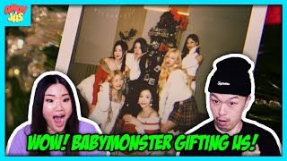 BABYMONSTER  Christmas Without You COVER SPECIAL PRESENT  REACTION [upl. by Manus893]