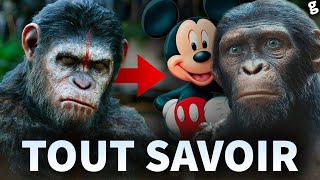 PLANÈTE DES SINGES 4  DISNEY relance la saga  TOUT SAVOIR sur Le Nouveau Royaume [upl. by Llerrah]