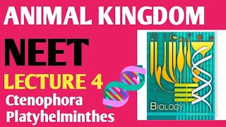 ANIMAL kingdom Lecture 4 Ctenophora and platyhelminthes NCERT 11 [upl. by Hallimaj]