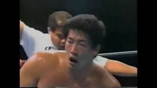 AJPW  Kenta Kobashi amp Mitsuharu Misawa vs Toshiaki Kawada amp Masanobu Fuchi [upl. by Carlo202]