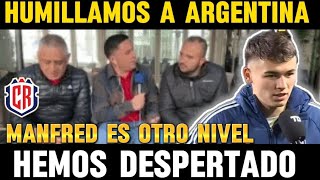 ASÍ REACCIONÓ LA PRENSA TICA A LA HUMILLADA QUE LE PUSIERON A ARGENTINA EN EL PRIMER TIEMPO 🤣 [upl. by Lama]