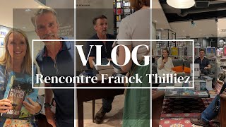 🔍📚🩸Rencontre Franck Thilliez à la librairie Le Divan  VLOG LECTURE [upl. by Aistek270]