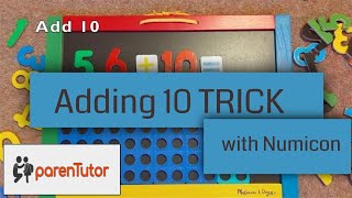 Adding 10 to a 2 digit number Numicon mathsYear 2 mathsKS1SATs [upl. by Orten]