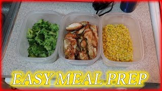 Meal Prep for My Weight Loss Journey Easy Meal Prep for Weight Loss [upl. by Jp]