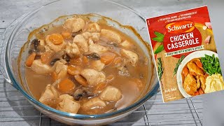 Chicken Casserole  Using Schwartz Chicken Casserole Mix [upl. by Anauqcaj230]