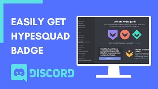 How to Get HypeSquad Badge on Discord [upl. by Rekoob554]