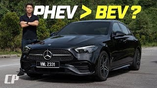 W206 MercedesBenz C350e Review in Malaysia  20L Turbo 254kWh Battery  Better than EV [upl. by Atinek]