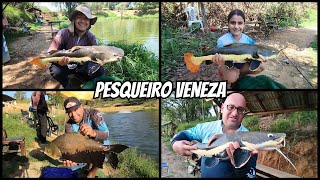 Pesqueiro Veneza IndaiatubaSP Ultralight Amigos e Emoções MUITO PEIXE na ponta da LINHA [upl. by Tedmund]