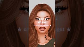 Sims 4 Hair CC Creator Rec 💇🏽‍♀️  sims4 sims4cc shorts [upl. by Seline]