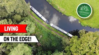 Stunning Canal Boat Mooring  Electric Narrowboat Living Ep189 [upl. by Ennovi]