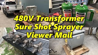 SNS 274 Part 2 480V Transformer Viewer Mail Vises Sure Shot Sprayer [upl. by Aivlis943]