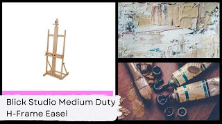 Build With Me  Blick Studio MediumDuty HFrame Easel  Step by Step Instructions [upl. by Arrotal]