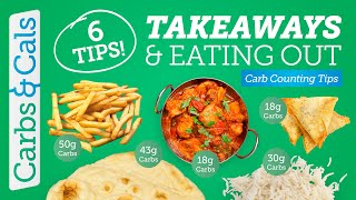 6 Carb Counting Tips for Takeaways amp Eating Out [upl. by Nahpets300]