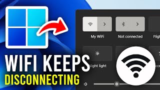 Fix WiFi Keeps Disconnecting On Windows 11  Full Guide [upl. by Arissa]