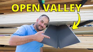 How to Install Valley Flashing  Shingle Roof Install Guide [upl. by Plank913]