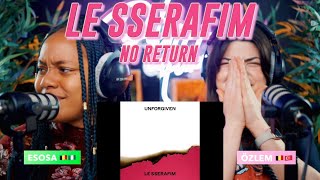 LE SSERAFIM 르세라핌 NoReturn reaction [upl. by Nnaerb]