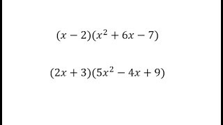 Multiplying Binomials and Trinomials [upl. by Eiaj245]