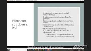 Virtual Shadowing Session 59  quotPA Spotlight Acute Care amp Surgeryquot [upl. by Nnayllek628]