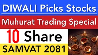 DIWALI PICKS STOCKS 2024 🪔 SHARE MARKET LATEST NEWS TODAY • STOCK MARKET INDIA [upl. by Ardiedak]