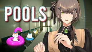 FIRST HORROR STREAM AFTER HIATUS ă€POOLSă€‘ ă€NIJISANJI EN  Alban Knoxă€‘ [upl. by Haret983]