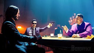 The Poker Game Scene  John Wick Chapter 4  CLIP [upl. by Eniamurt]