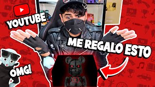 YOUTUBE me REGALO esto 🤯 YouTube youtube regalo bearbrick umboxing cajamisteriosa funny [upl. by Noivad23]