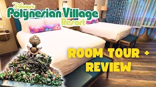 Disney’s Polynesian Village Room Tour and Review  Resort View Room [upl. by Oiralednac]