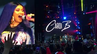 Cardi B  Broccoli City Festival 2018 Full Live Performance Last Pregnancy Performance [upl. by Lleznod569]