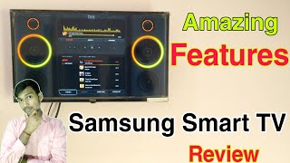 Amazing features of Samsung smart TV UA32T4340AKXXL  Samsung smart TV review in Hindi [upl. by Herrera]