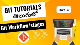 Git workflow  git basic commands  Git tutorial for beginners Git tutorials in Telugu  gitgit [upl. by Graniela]