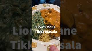 Lions Mane Mushroom Tikka Masala Vegetarian [upl. by Akcemat201]