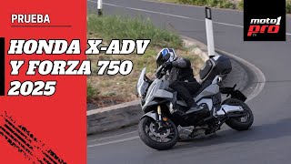 Prueba Honda XADV y Forza 750 2025 [upl. by Matless]