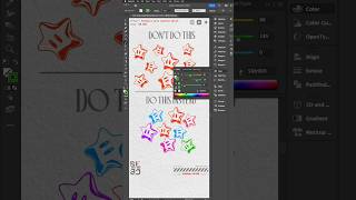 Scatter Brush to create Patterns in illustrator graphicdesign illustratortutorial logodesign [upl. by Nortna731]