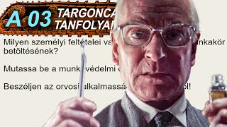 Targonca A03 tétel Munkagép Tanfolyam 2023 OKJ utáni tételsor [upl. by Shaun]