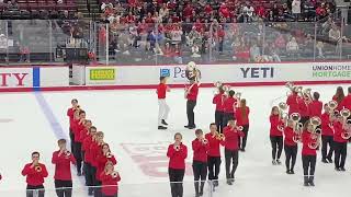 Dotting the i at OSU  Penn State Hockey Game on 3224 [upl. by Hildagard]