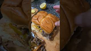 Cheese steak sliders foodlover [upl. by Ahsrat91]