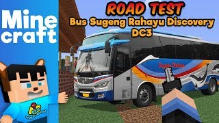 Minecraft  Road Test Bus Sugeng Rahayu Discovery DC3 [upl. by Kumagai]