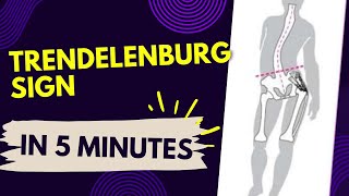 Trendelenburg sign  Abductor mechanism  In FIVE minutes [upl. by Admana66]