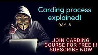 Carding process explained Day8  Tips and Tricks [upl. by Hpesoj]