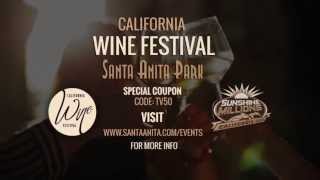 Santa Anita Wine Festival  January 25 2014 [upl. by Belshin]